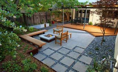 旋轉45度，讓自家院子變大一半！庭院設計新思路